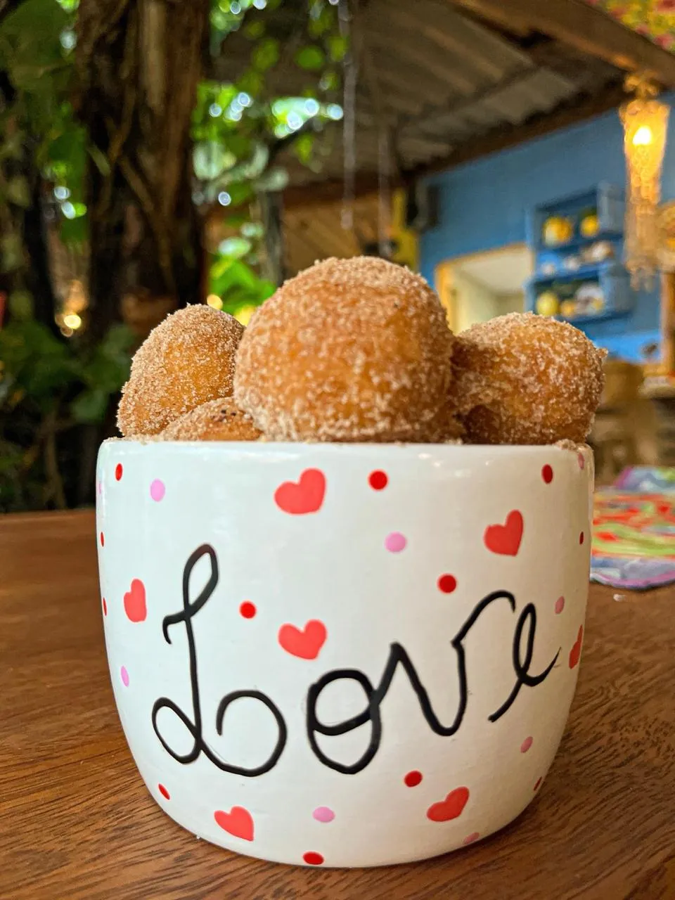 Bolinhos de chuva caseiros